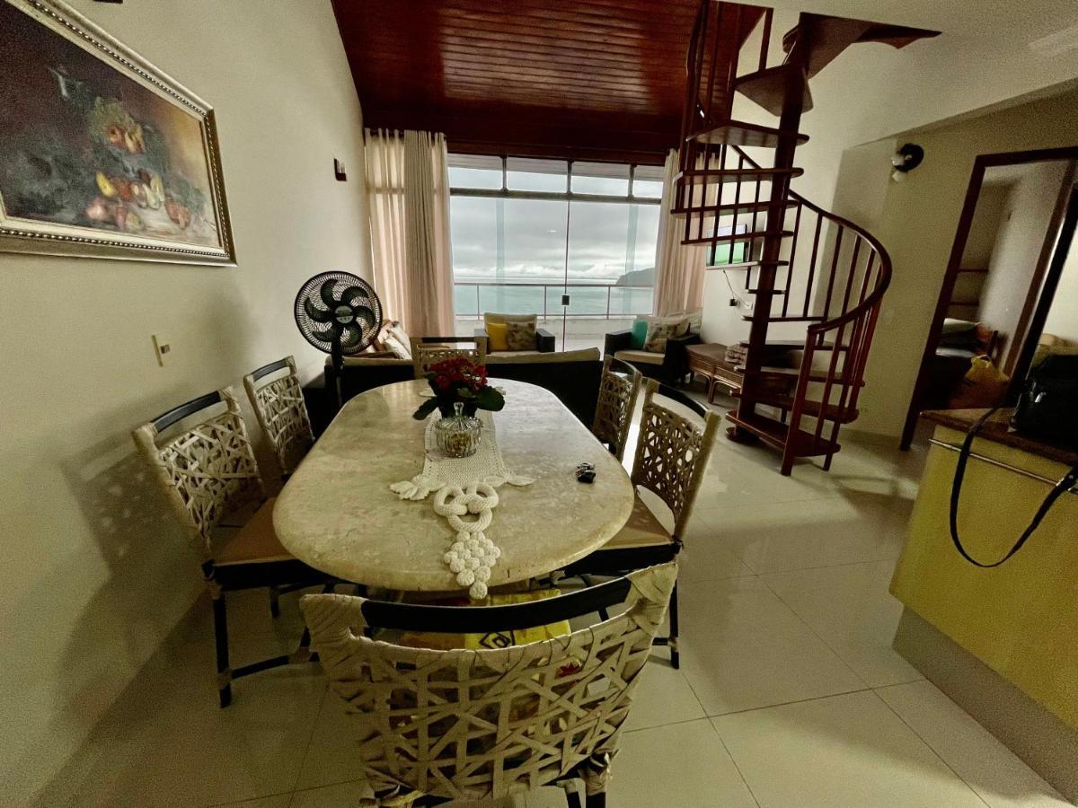 Appartement Linda Cobertura Duplex, Pé Na Areia,Vista Linda. à Caraguatatuba Extérieur photo