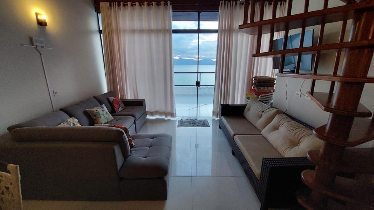 Appartement Linda Cobertura Duplex, Pé Na Areia,Vista Linda. à Caraguatatuba Extérieur photo