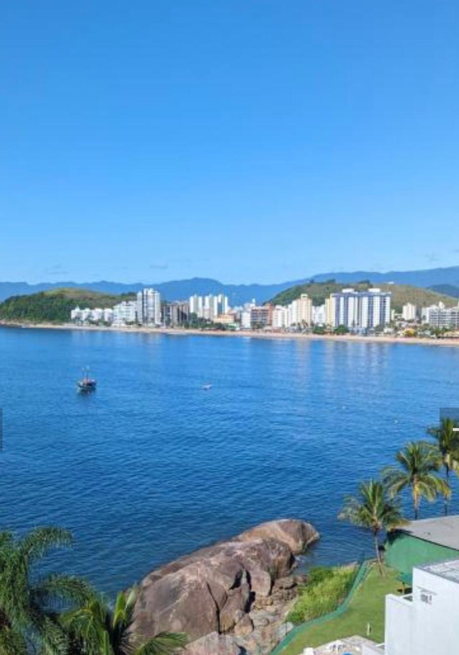 Appartement Linda Cobertura Duplex, Pé Na Areia,Vista Linda. à Caraguatatuba Extérieur photo