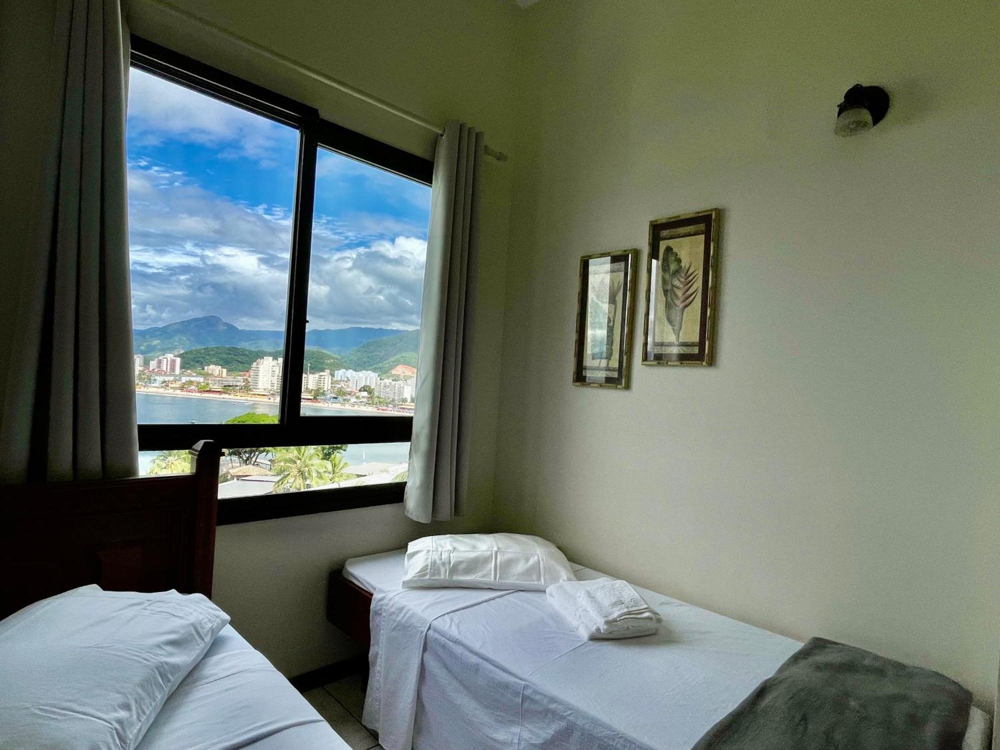 Appartement Linda Cobertura Duplex, Pé Na Areia,Vista Linda. à Caraguatatuba Extérieur photo